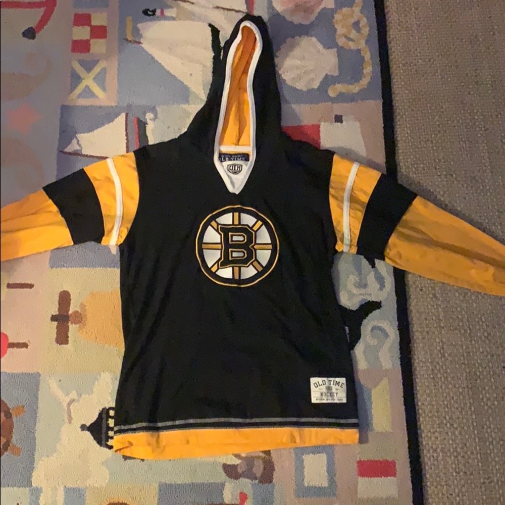 Old Boston Bruins Hoodie large for men and women